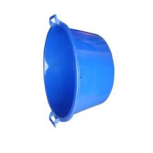 Round Plastic Wash Basin 40L-Blue