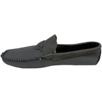 Men’s Designer Moccasins – Grey Men's Loafers & Slip-Ons TilyExpress 3