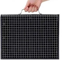 BBQ Portable & Foldable Charcoal Barbecue Grill – Black Contact Grills TilyExpress 6