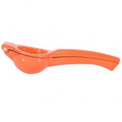 Plastic Manual Double Layer Lemon Squeezer -Orange