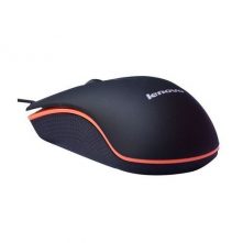 Lenovo M20 Wired Optical Mouse – Black Mouse
