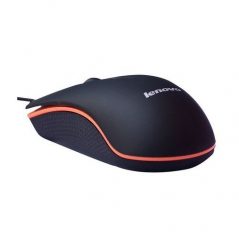 Lenovo M20 Wired Optical Mouse - Black