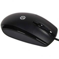 Hp X500 High Quality Optical Wired USB Mouse - Black