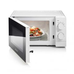 Hisense 20 - Litres Microwave Oven with a Mirror Door - Silver, Black