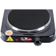 Electro Master EM-HP-1081 Single Solid Hot Plate – Black Electric Cook Tops