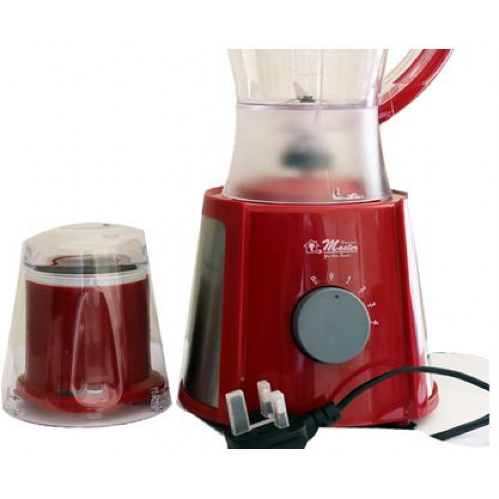 Electro Master EM-BL-1473 Unbreakable Jar Blender 1.5L with copper motor- Red