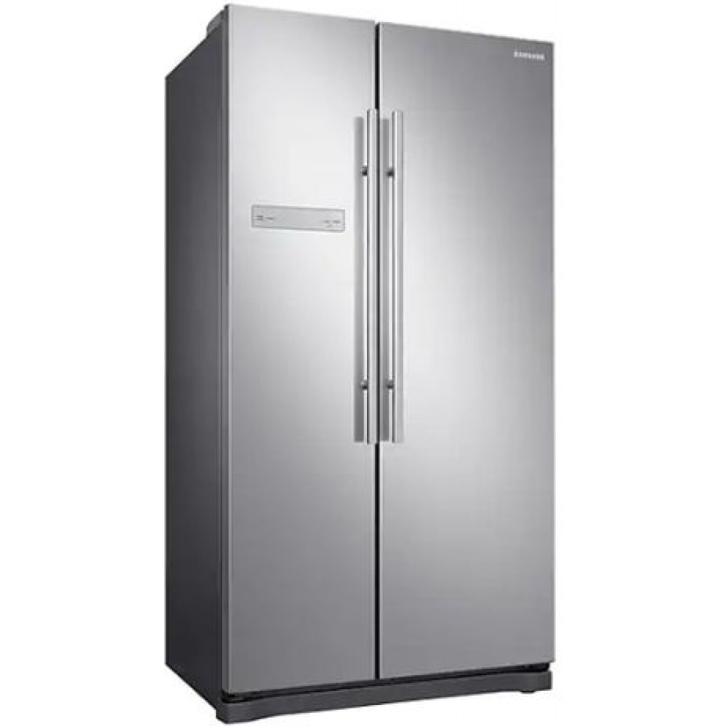 Samsung 540-Litres Fridge RS54N3A13S8 SBS ; Side-By-Side with Digital Inverter Technology, Frost Free Refrigerator - Inox