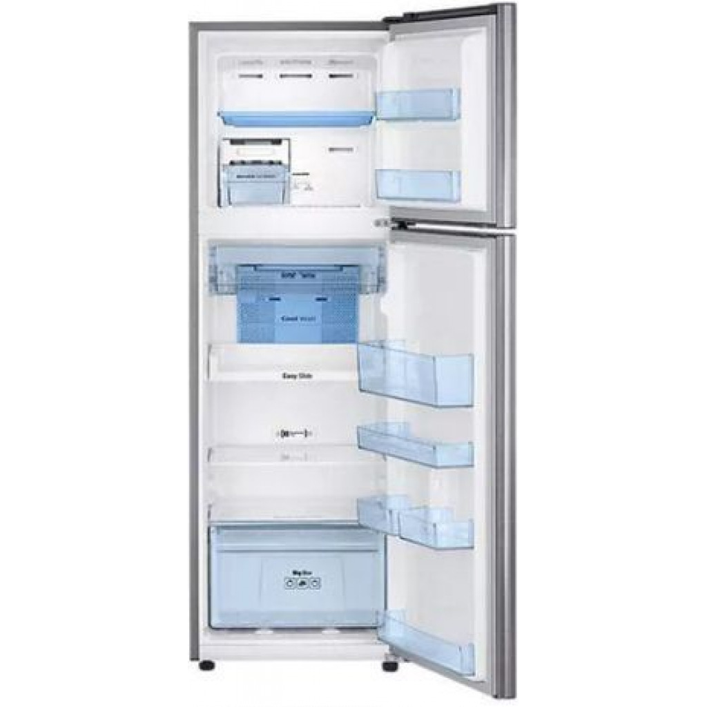 Samsung 310 - Litres Duracool Double Door Frost Free With Top Mount Freezer Refrigerator, Digital Inverter Technology (RT31K3052S8) - Inox