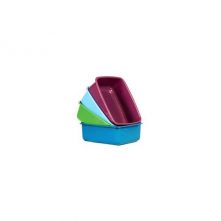 10L Rectangular Plastic Basin Kataasa – Assorted Colour Bathroom Accessories TilyExpress