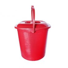 Nice Plastic Bucket 19 Litres – Red Ice Buckets & Tongs TilyExpress
