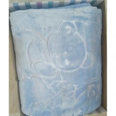 Baby’s Blanket- Blue Baby Boys Receiving Blankets TilyExpress 2