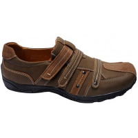 Men's Casual Loafers Gentle Shoes - Brown