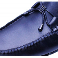 New Men’s Casual Leather Moccasins Shoes – Black. Men's Loafers & Slip-Ons TilyExpress 4