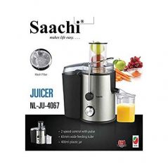 Saachi 2-Speed Electric Juicer Blender Extractor - Silver