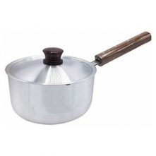 6 Piece Stainless Steel Saucepans Cookware Pot With Wooden Handles – Silver Cooking Pans TilyExpress