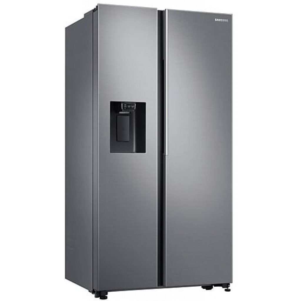 Samsung 635-Litres Fridge RS64R5111M9 | Side by Side Fridge With Dispenser With SpaceMax Technology - Silver