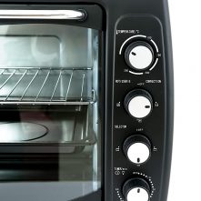 Geepas GO4401N 60L Electric Oven with Convection and Rotisserie - Black