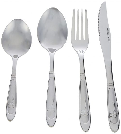 Royalford 24 piece Cutlery Set, RF2086 - Silver