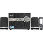 GEEPAS 2.1 Channel Multimedia Speaker GMS8516 Home Theater System – Black
