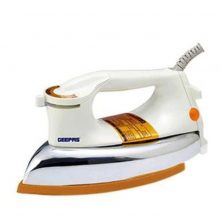 Geepas Dry Iron AC 220-240V, GDI23011 - Silver