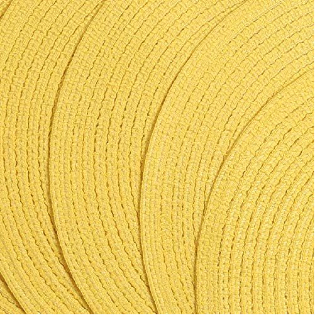 6 Round Decorative Placemats Table Mats- Light Yellow Tabletop Accessories TilyExpress 9