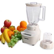 Geepas Blender - GSB5362 2 In 1 1.5L 400W Blender -White