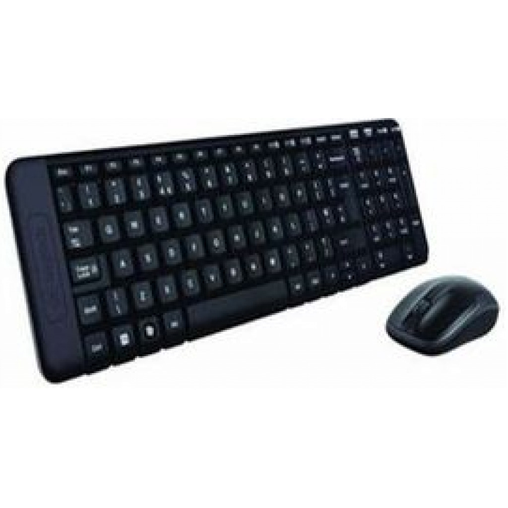 Logitech MK220 Wireless Keyboard & Mouse Combo - Black