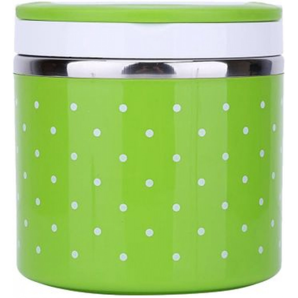 1 Layer Steel Food Insulated Lunch Box Container Tiffin- Multi-colours Lunch Boxes TilyExpress 16