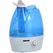 Geepas GUH2484 Ultrasonic Air Humidifier 2.6L, 9 hours - Blue