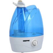 Geepas GUH2484 Ultrasonic Air Humidifier 2.6L, 9 hours - Blue