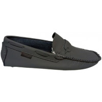 Men’s Designer Moccasins – Grey Men's Loafers & Slip-Ons TilyExpress 2