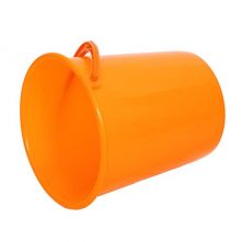Plastic Bucket 10 Ltr – Orange Ice Buckets & Tongs TilyExpress