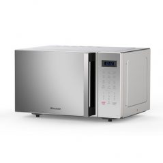 Hisense 25 - Litres Microwave Oven H25MOMS7HG; 900W Freestanding Solo Microwave Oven With Grill - Grey