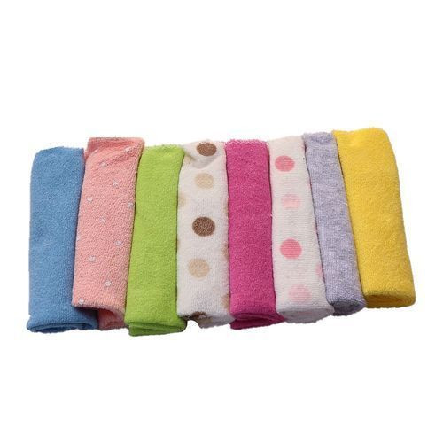 New Set Of 8 Baby Wash Cloths – Multi-Color. Bibs & Burp Cloths TilyExpress 3