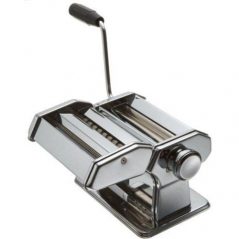 Pasta Maker Roller Machine, Manual Spaghetti, Noodles Maker Cutter-Silver