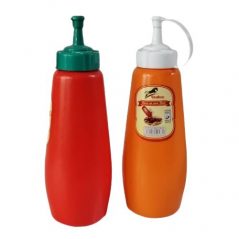 2 Pcs Plastic Squeeze Dispenser Vinegar Oil Tomato Sauce Bottles – Multi-colour Tabletop Accessories TilyExpress 5