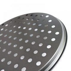 30cm Vented Pizza Pan With Holes Baking Tray Bakeware, Black Pasta & Pizza Tools TilyExpress 9