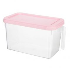 Fridge Storage Organizer Container Bin Box, Pink