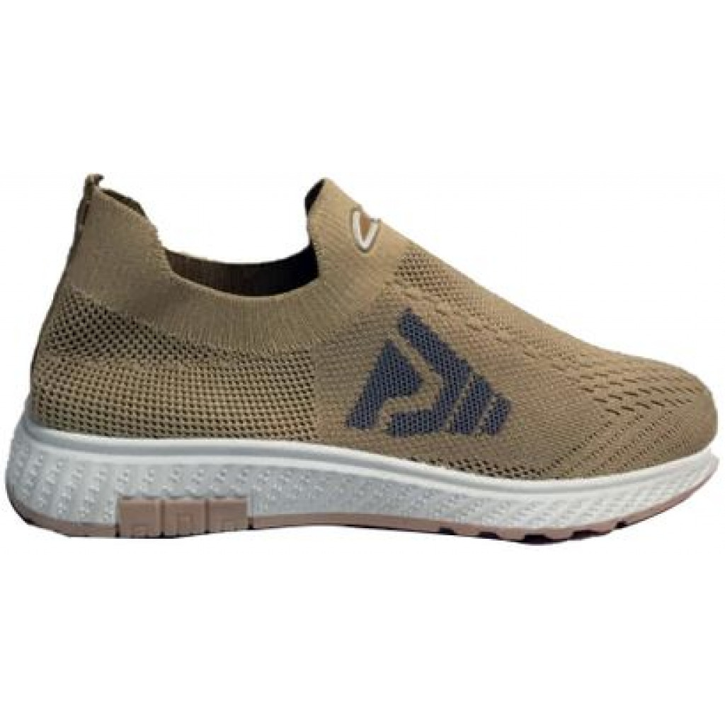 Men’s Designer Sneakers – Cream,White Men's Fashion Sneakers TilyExpress 3