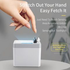 Smart Toothpick Holder Dispenser Infrared Sensor Box For Home Restaurant, white Kitchen Utensils & Gadgets TilyExpress 9