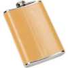 Whiskey Hip Flask Stainless Steel - Orange