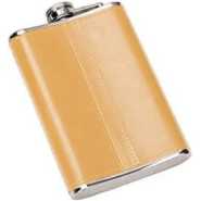 Whiskey Hip Flask Stainless Steel - Orange