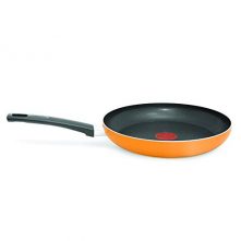 Tefal Prima B168A374 Cooking Set of 12 Pieces, Orange/Black, Aluminum Cookware Sets TilyExpress