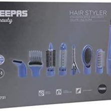 Geepas Hair Styler – GH731, Blue Hair Styling Tools & Appliances