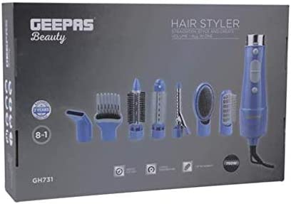 Geepas Hair Styler - GH731, Blue - TilyExpress Uganda