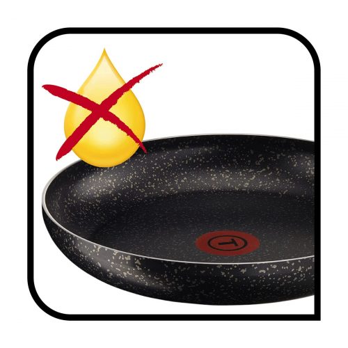 Tefal B3700602 01IZ-EP5 Origins Speckled Frying Pan for All Heat Sources Including Induction, Aluminium, 28 cm, Black