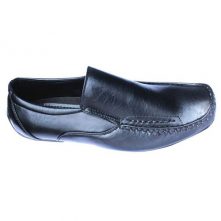 Casual And Gentle Men’s Moccasins – Black Men's Loafers & Slip-Ons TilyExpress
