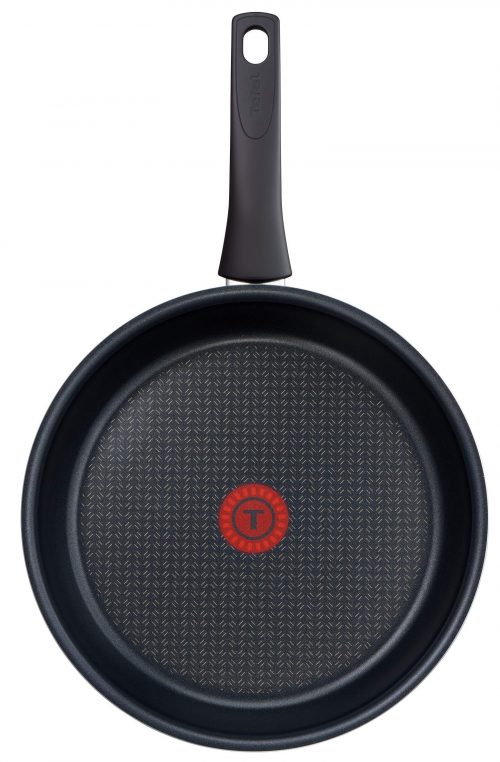 Tefal Elegance C3670802 32cm Aluminium Frying Pan, Aluminium, Black