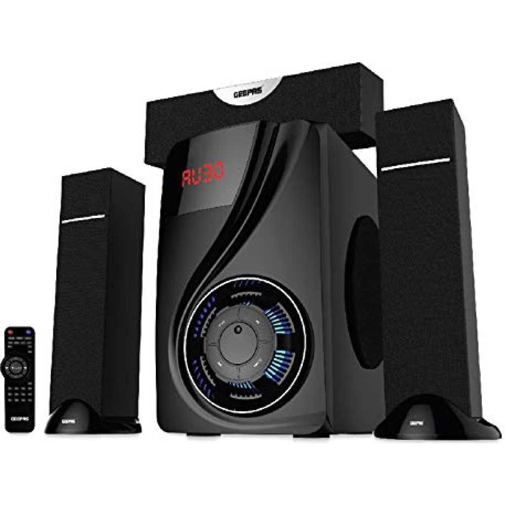 Geepas GMS8522 3.1 Channel Multimedia Speaker - Black