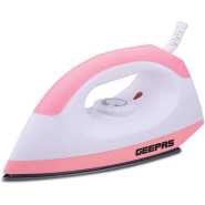 Geepas Dry Iron, GDI7782 1200W- White/pink